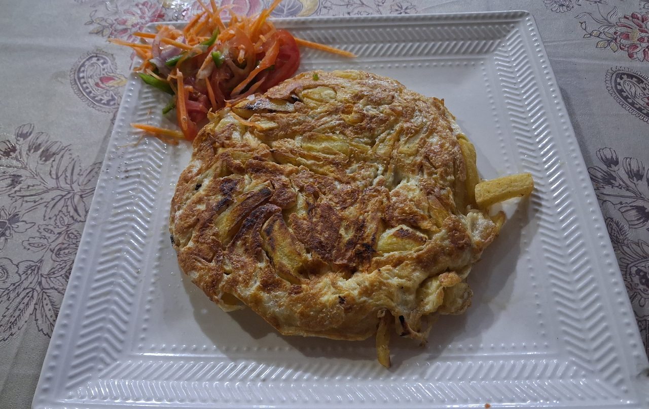 Chipsi Mayai (Tanzanian Chip Omelette)