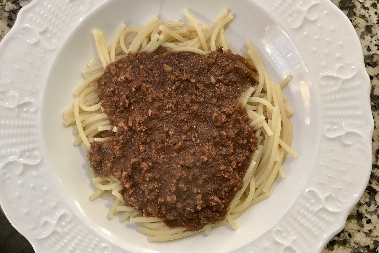 Cincinnati Chili (Spiced Meat Sauce over Spaghetti)