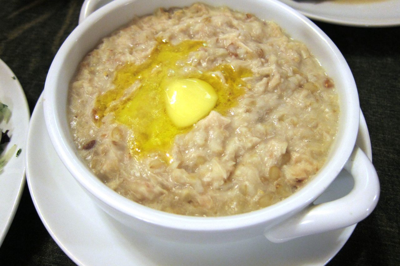 Harisa (Wheat and Chicken Beaten to One Paste)