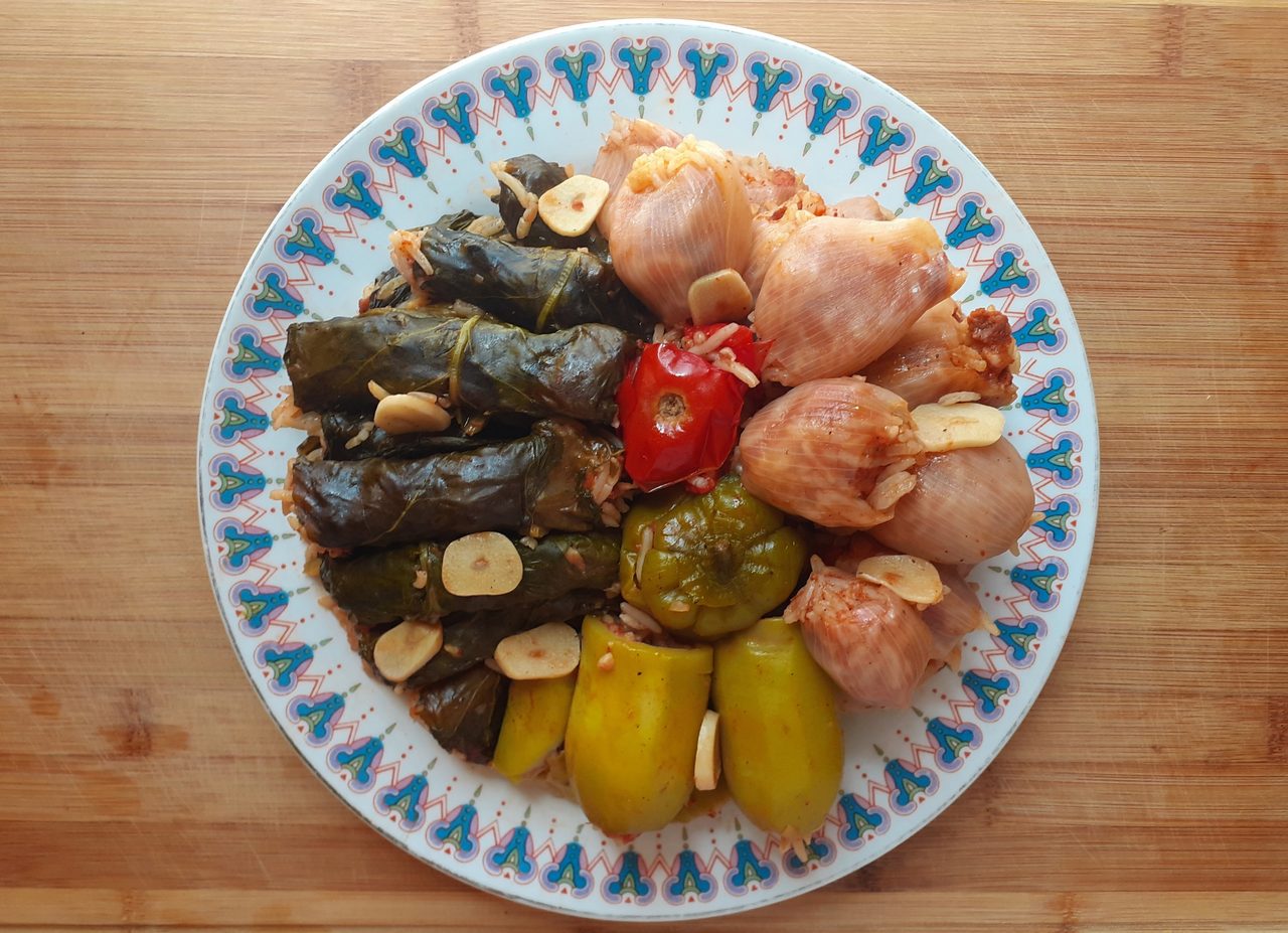 Iraqi Dolma (Mixed Stuffed Vegetables)