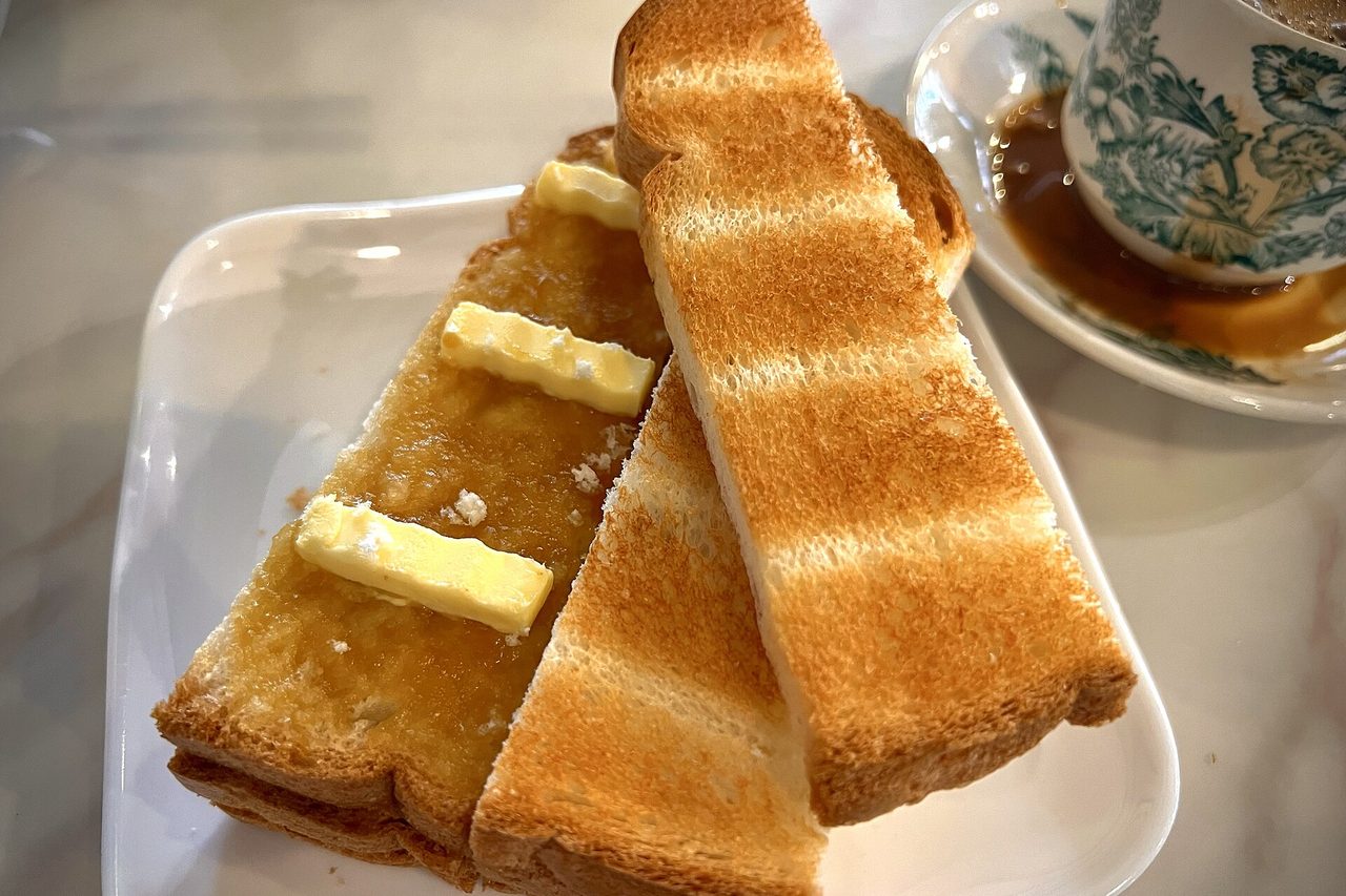 Kaya Toast (Coconut Jam Toast with Cold Butter and Soft Eggs)