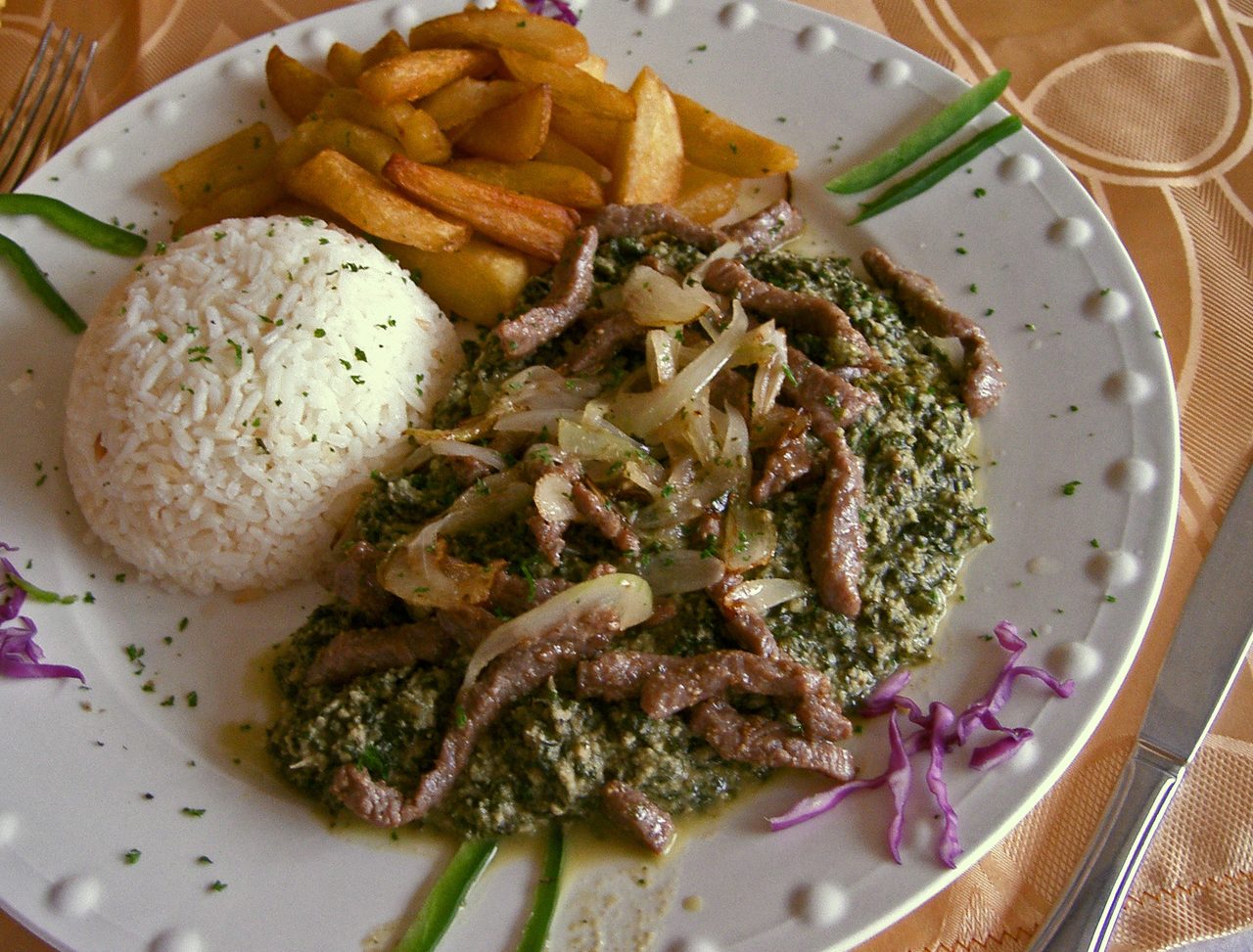 Ndolé (Cameroonian Bitterleaf and Peanut Stew)