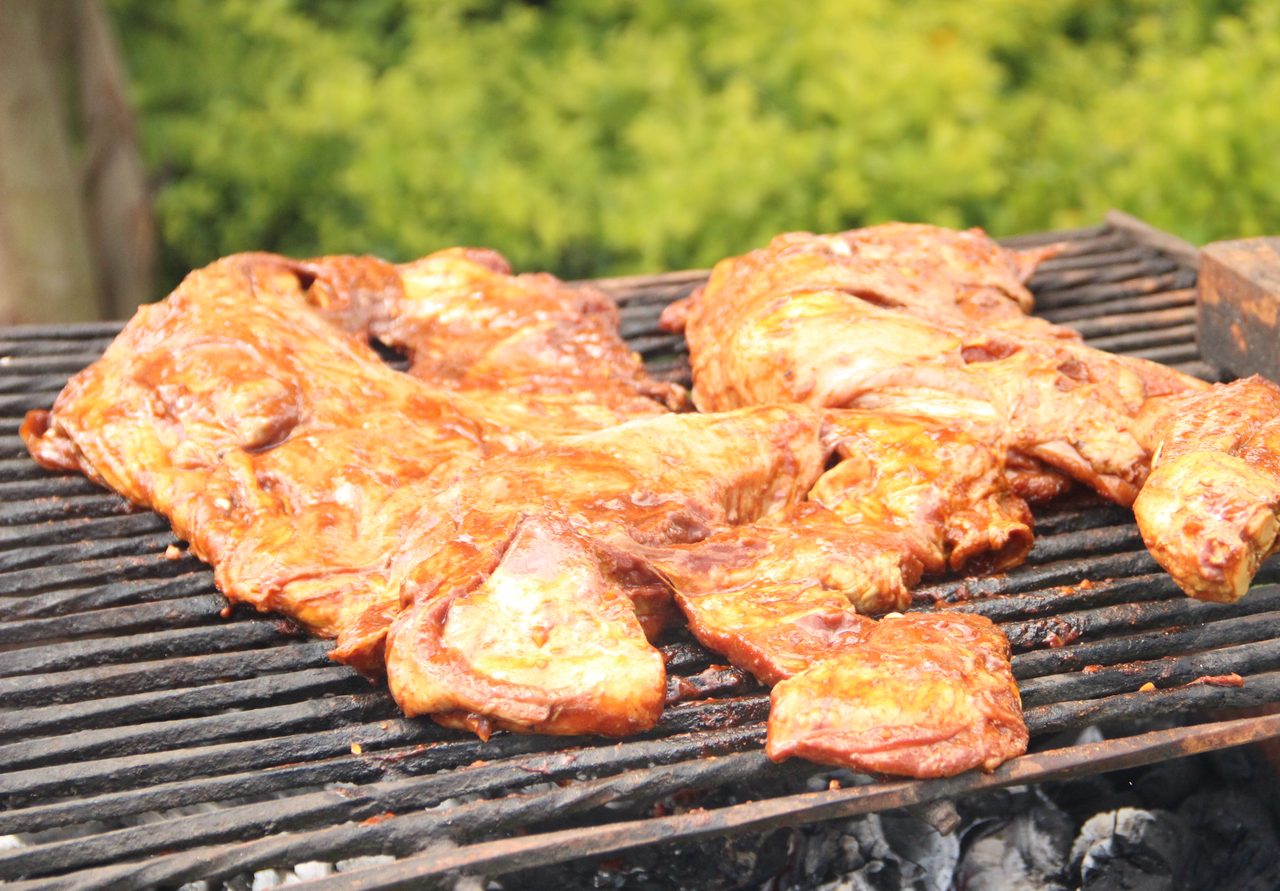 Nyama Choma (Kenyan Charcoal-Grilled Goat)