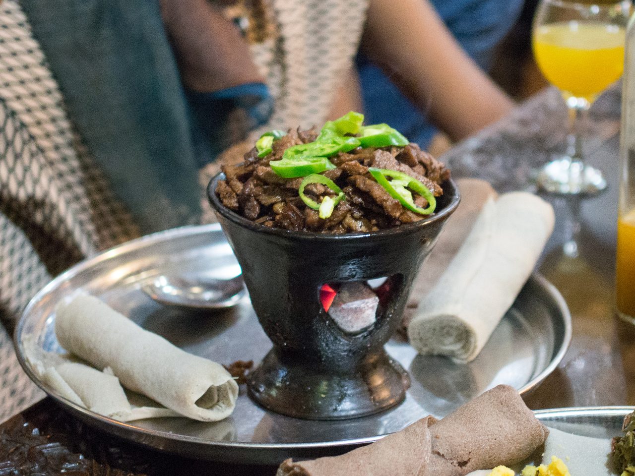 Siga Tibs (Ethiopian Sautéed Beef)